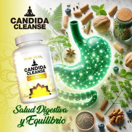 Candida Cleanse - Soporte para Intestino y Colon Ttt