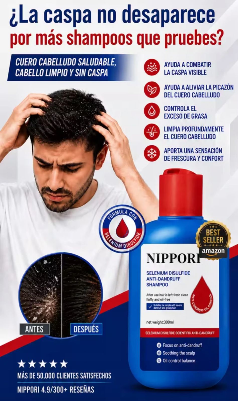 NIPPORI Shampoo Reparador®