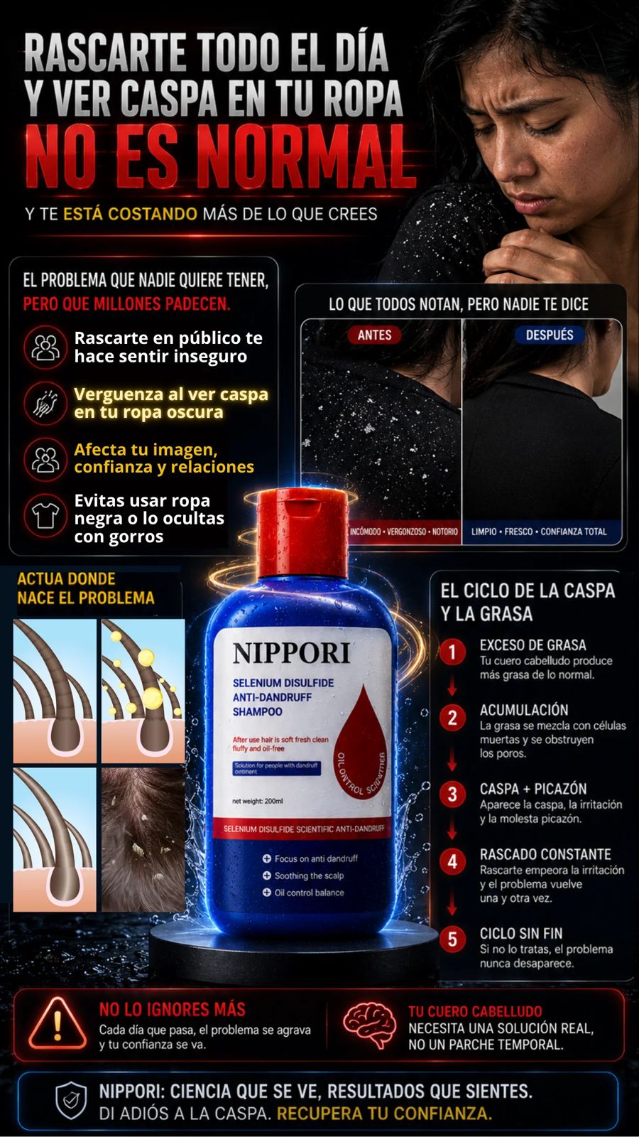 NIPPORI Shampoo Reparador®