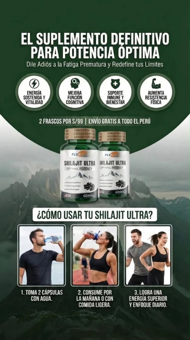 SHILAJIT ULTRA 60CP ORIGINAL®